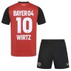 Oficiální Fotbalový Dres Bayer 04 Leverkusen Florian Wirtz 10 Domácí 2024-25 pro Děti